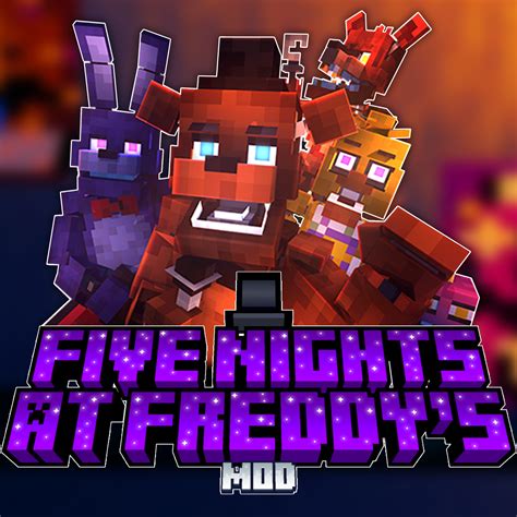Your mission is to survive until 6am as you work as a guard guard in the pizzeria. . Fnaf mod for minecraft